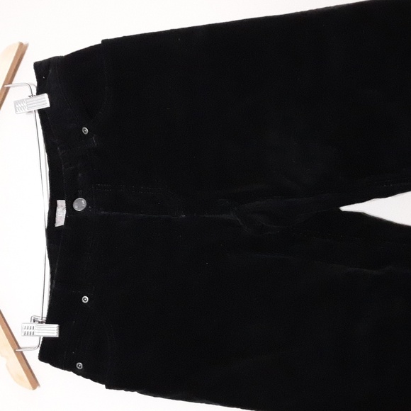 JJILL pant corduroy boot cut stretch black women 6 y2k casual retro office - Picture 2 of 7